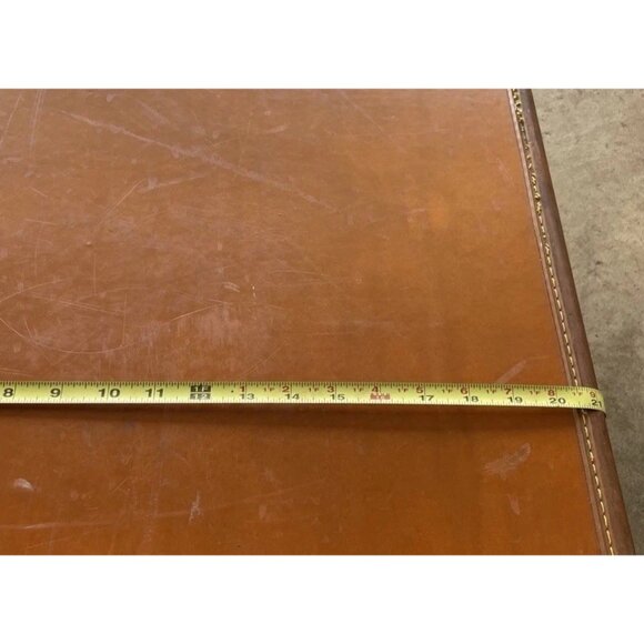 Samsonite Vintage Streamlite Suitcases Luggage Solid Brown 1950s RARE Style 4651 - Picture 16 of 16